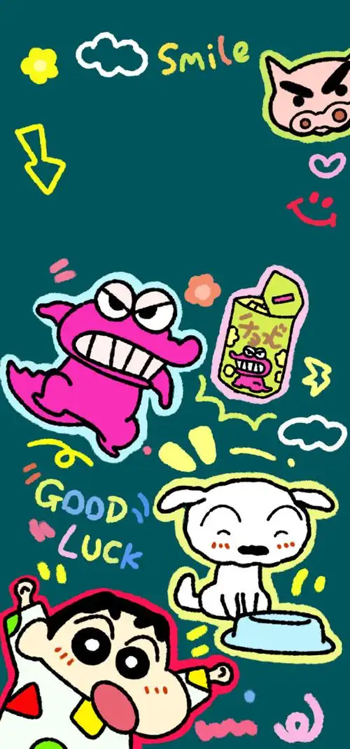 蜡笔小新##手机壁纸##锁屏壁纸##二次元