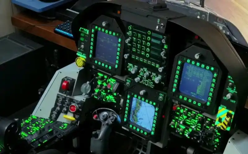 【dcs】diy f18大黄蜂模拟飞行座舱