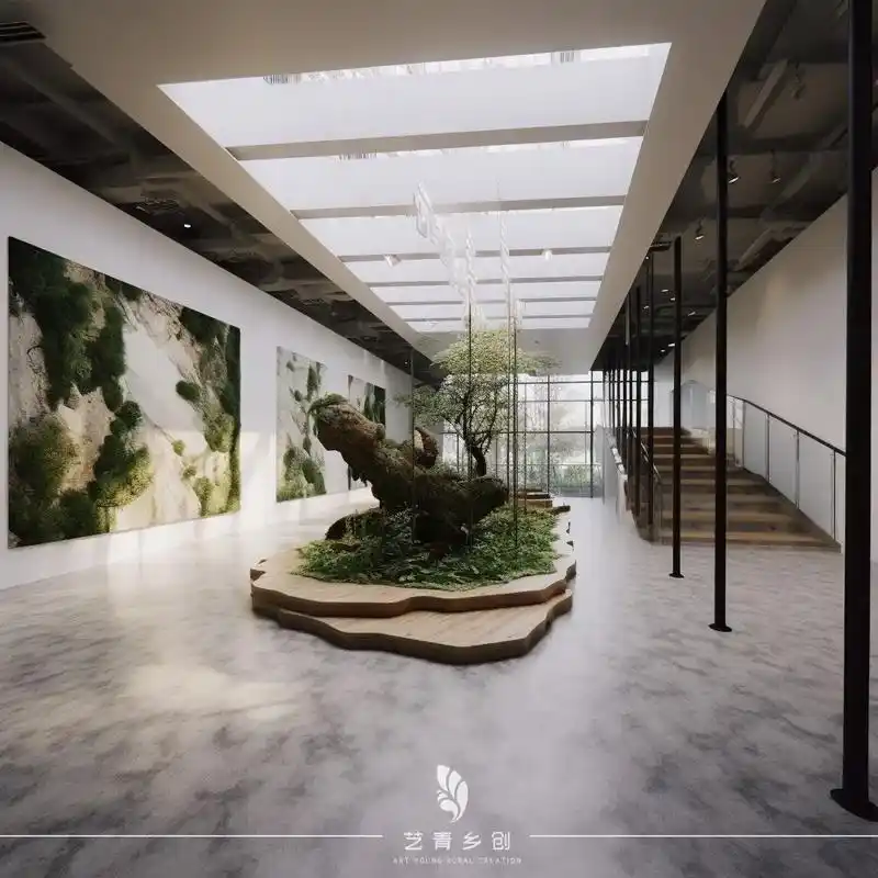 装置艺术l永生藓l室内植物装饰.99室内植物装饰 99 永生 - 抖音