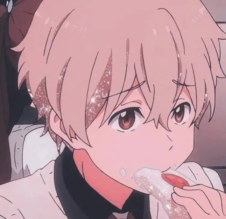 「第160期」动漫男头:呆萌可爱 粉色系 无水印男生头像