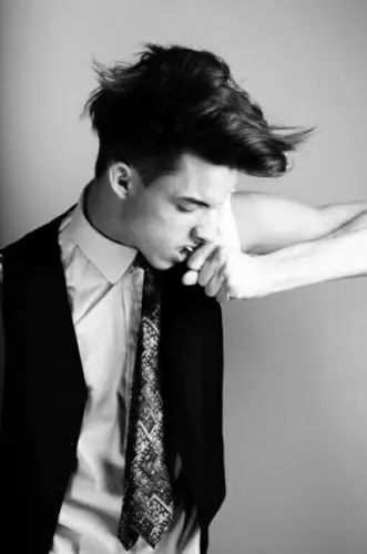 欧美男头像黑白