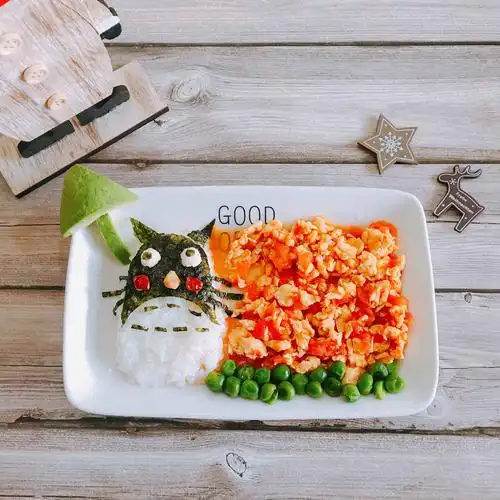 给米饭凹造型之龙猫来啦