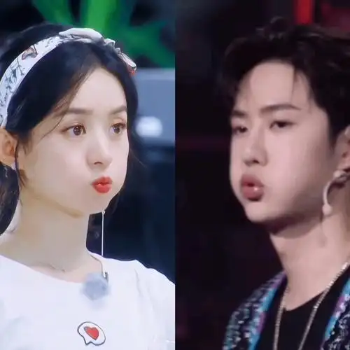 嘟嘟嘴小可爱赵丽颖王一博