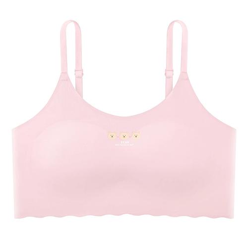 文胸罩学生穿小背心少女内衣初中生大童女童1215岁抹胸无痕薄款