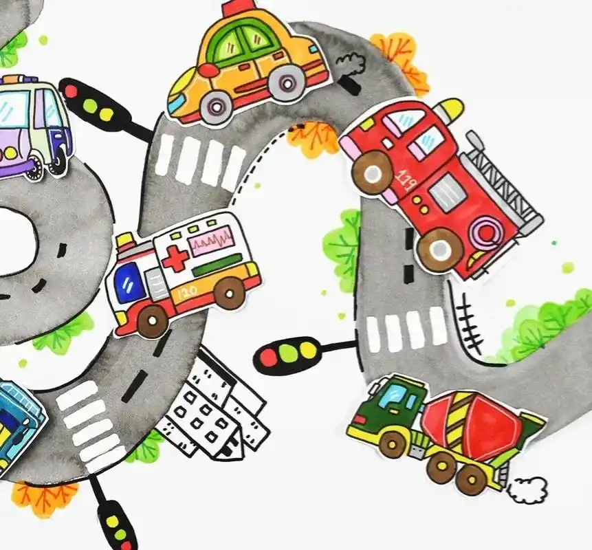 交通工具的奇思妙想#画画#创意美术 #一起学画画  - 抖音