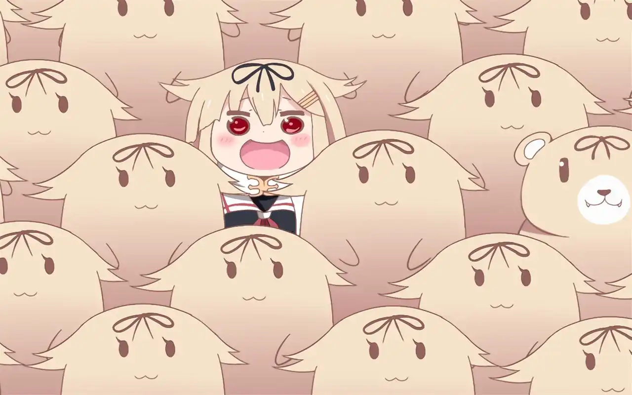 《干物妹小宅》超萌小宅可爱动漫桌面壁纸(一)高清大图预览1920x1200