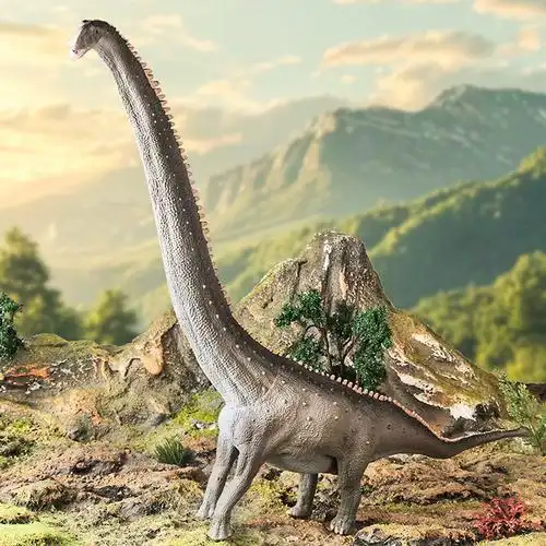 儿童玩具仿真动物模型实心恐龙史前大号马门溪龙长颈龙男认知摆件