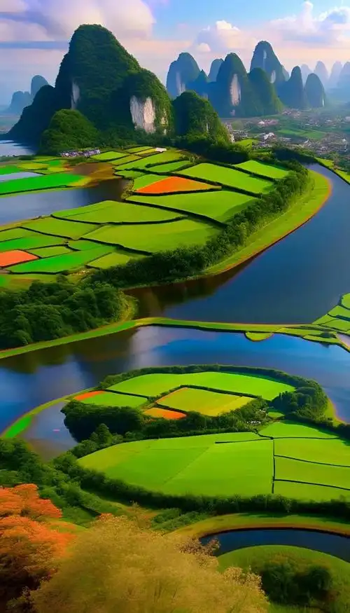 桂林山水yyds! 你要不要把图片保存下来当壁纸!