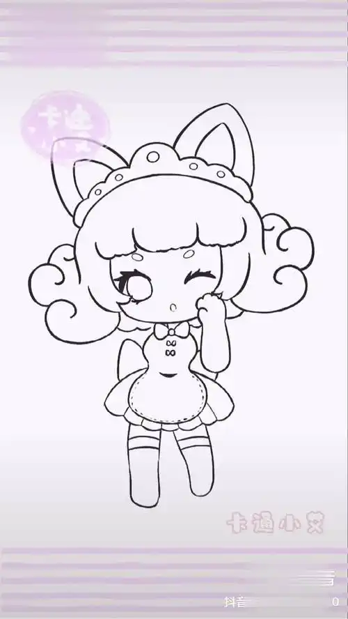 迷你世界琉璃酱 画画教程,迷你皮肤卡通画 迷你世界人物手绘迷你世界