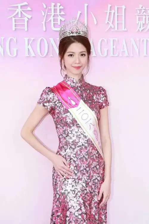 被指烂口港姐2018港姐冠军陈晓华自己看得好开
