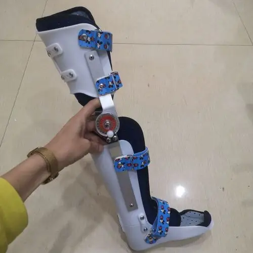 儿童o型腿矫形踝足矫形足托小腿护具