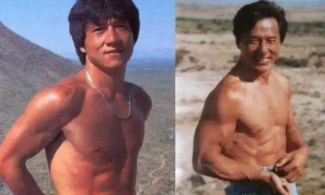 成龙腹肌60分,李连杰腹肌80分,最后一位200分不嫌多