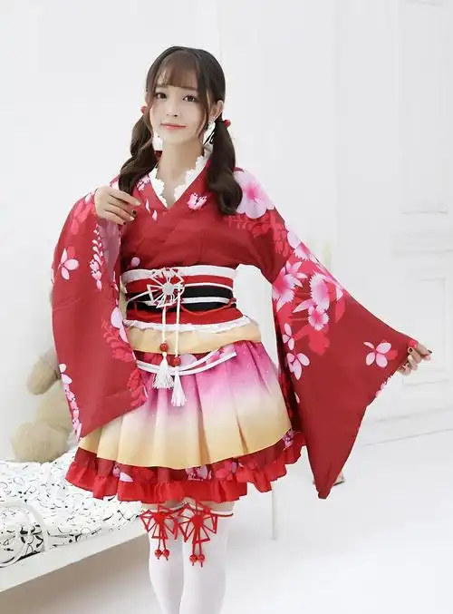 浴衣lovelivecosplay日常女装真姬海夏日觉醒服装cos民族服装