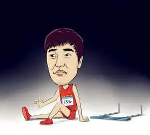 刘翔头像刘翔卡通q版本头像超人的都有