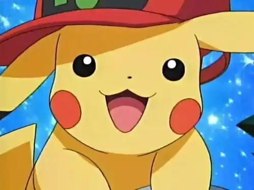 求图 戴小智的帽子的皮卡丘