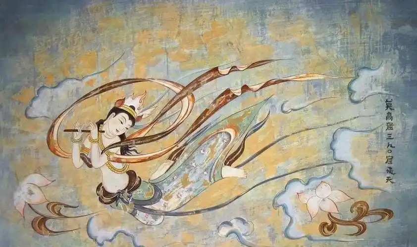 敦煌莫高窟飞天