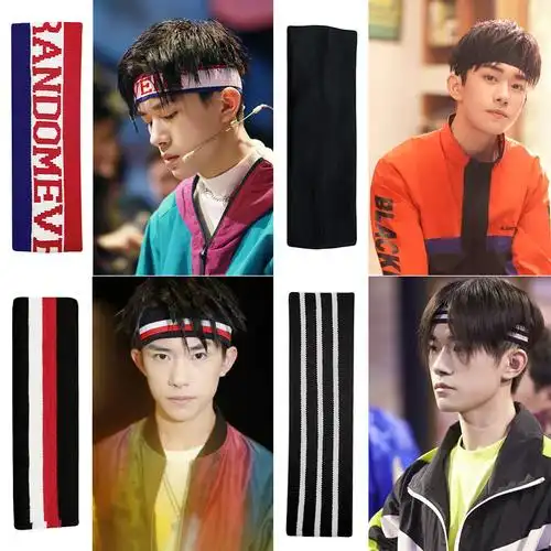 大全—健身运动发带男洗脸夏季吸汗跑步头巾篮球头套男生发箍男士发卡