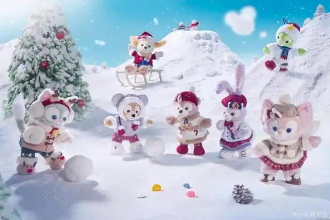 duffy and friends christmas collection##original linabell plush