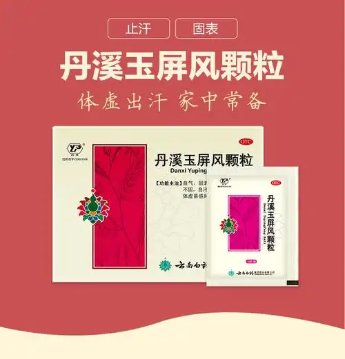 云丰丹溪玉屏风颗粒6袋止汗益气固表体虚自汗恶风