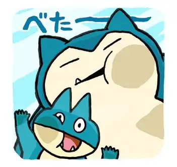 【接上条】一波新的卡比兽line表情包「ポケモン いつもなかよし!