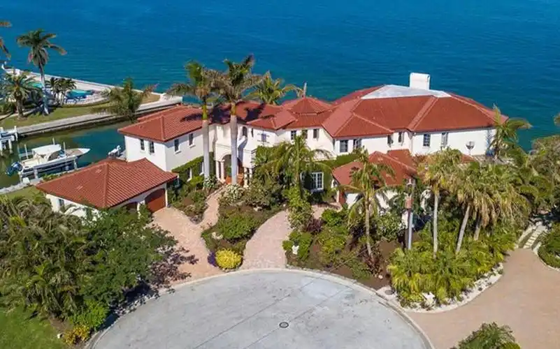 豪宅欣赏位于佛罗里达州长船礁的一座美丽海景别墅641rangerln