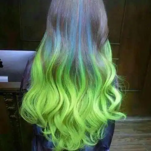 定制出不同的色彩与精彩,同色系染,调染,片染,双色染,渐变染,打蜡等