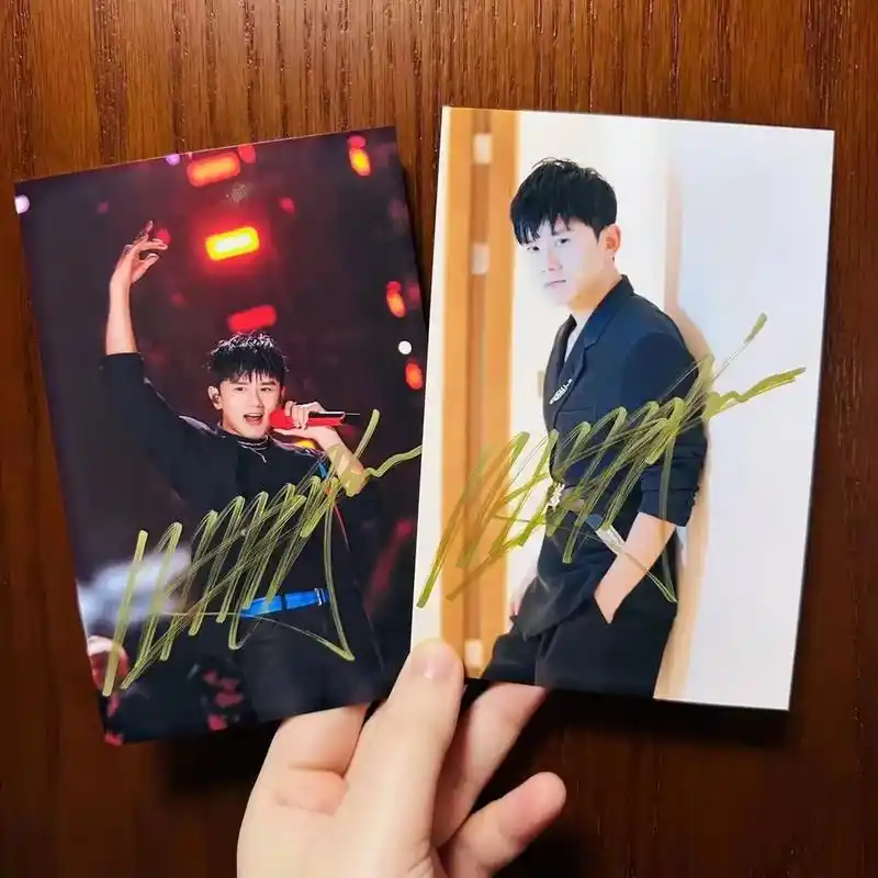 杰哥签名照,不多 要的来.#张杰 - 抖音