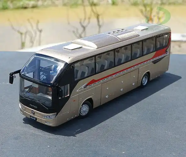 福田公交车模型1:36原厂福田客车公交巴士欧辉bj6123vc-25纯电动弭黎