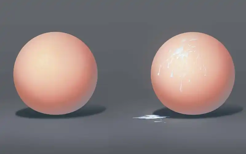 板绘记住粘稠液体材质的画法一学就会