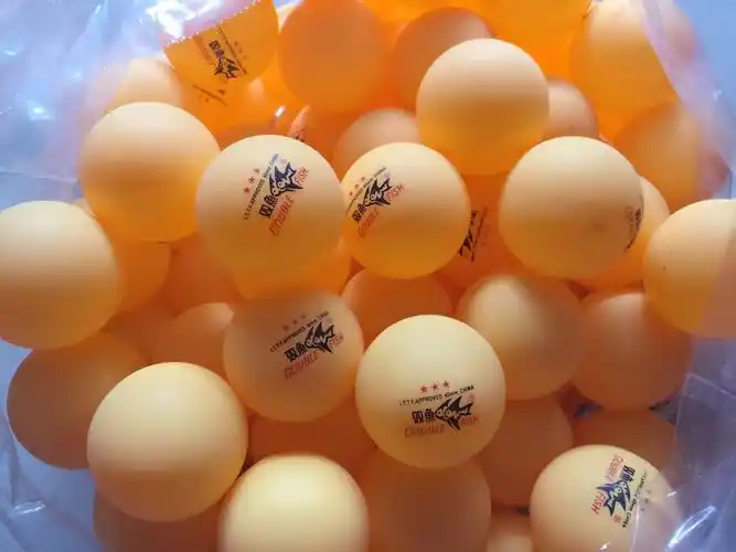 双鱼三星散装乒乓球 训练球比赛球 硬球 40mm 10个起包邮