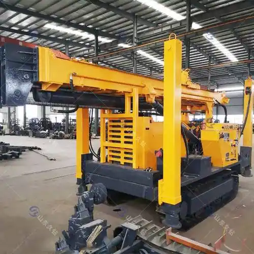 履带式大型钻井机jdl400地质工程钻探机水气两用钻机