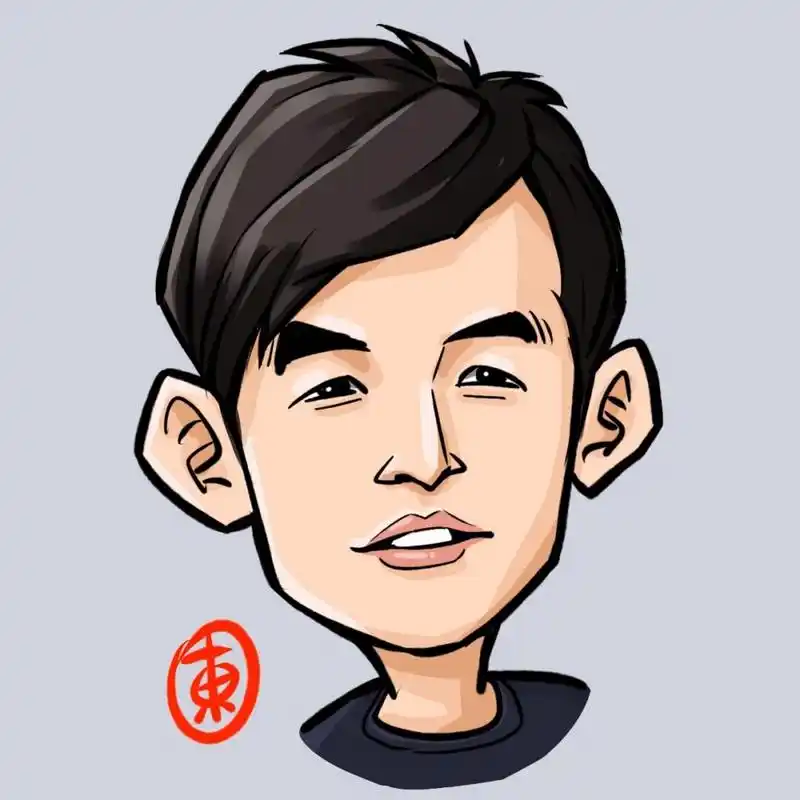 周杰伦(用时15分钟) 继续来张周董好了#手绘头像# #卡通头像# #华流才