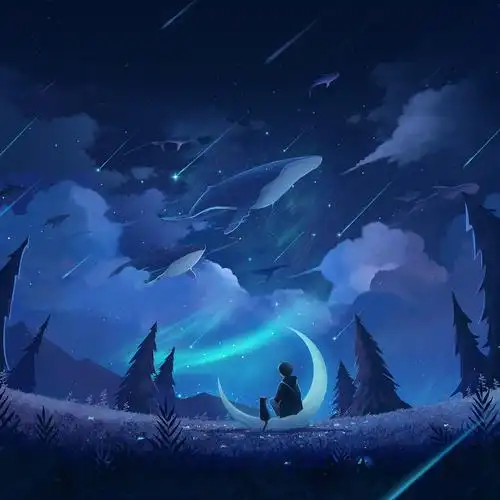 鲸落whalefall1月落鲸海