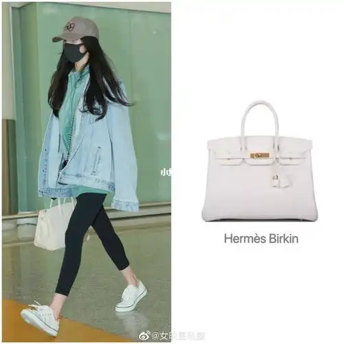 杨幂的爱马仕包包合辑基本上露出过的只有这10只但我相信她的衣帽间里
