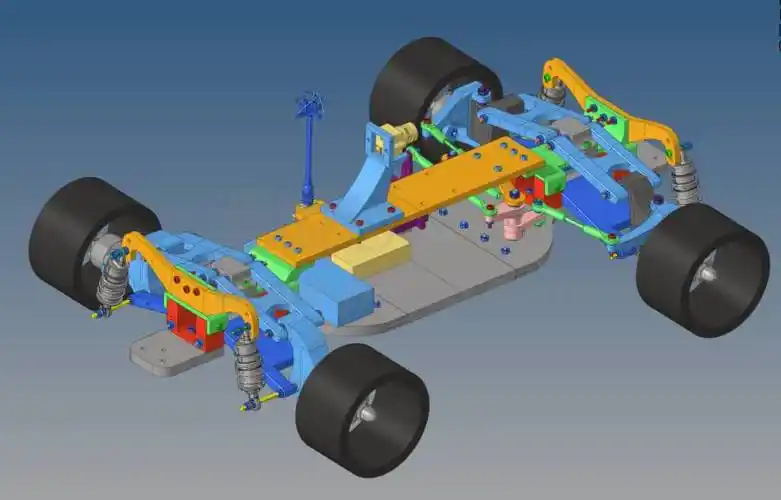 四驱无刷电机rc遥控车模型