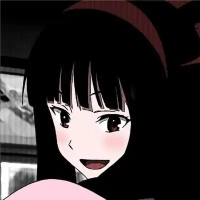 暗黑系黑白高冷御姐动漫女头_动漫头像_美头网