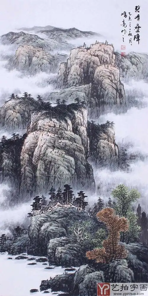 中国山水画图片～2好图