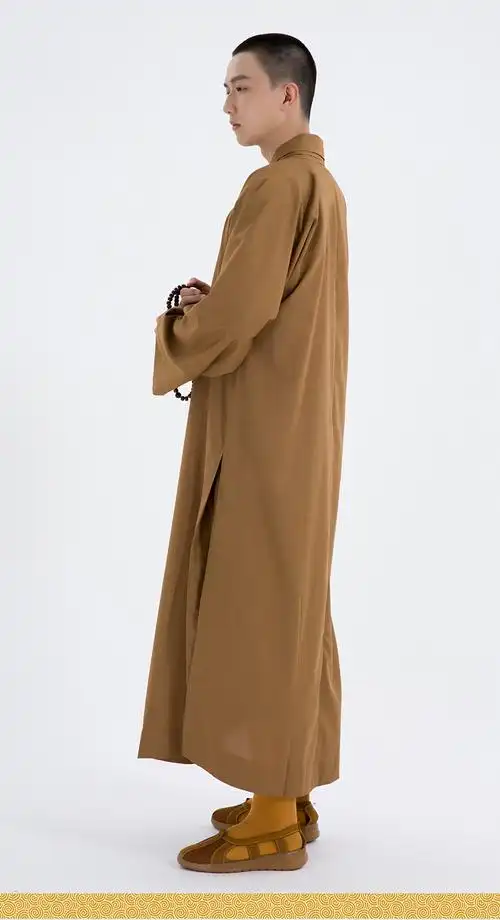 出家人和尚的衣服长褂僧服长衫僧衣大褂夏季薄款僧袍佛教男女和尚服