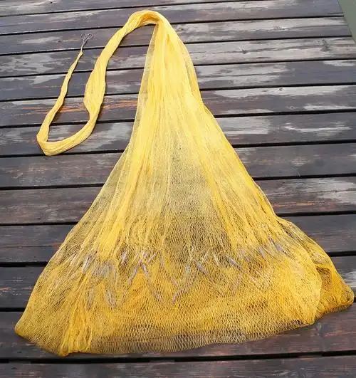 鱼网手抛网渔网手工编织尼龙线撒网手抛网旋网捕鱼网铅坠打鱼网