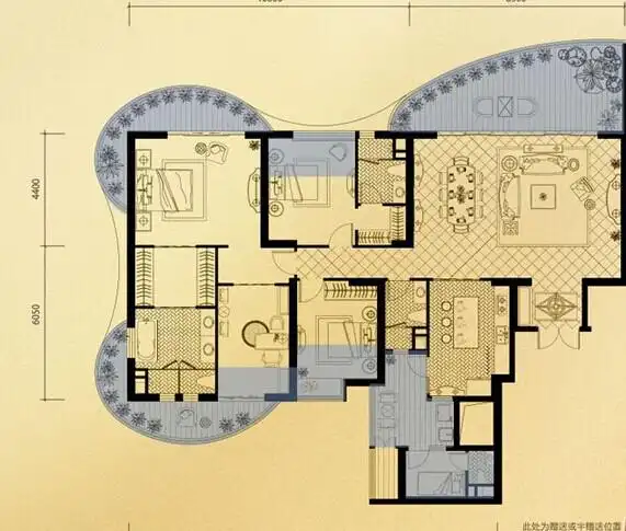 龙湖世纪峰景7号楼bi户型