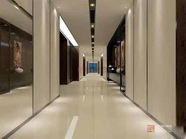 办公室走廊设计合理规划办公室墙面设计细则