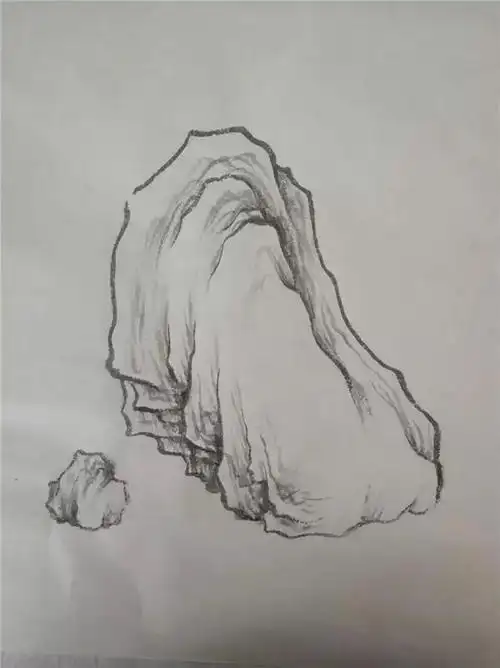 书画联盟丨青绿山水的石头画法基本步骤分解示范