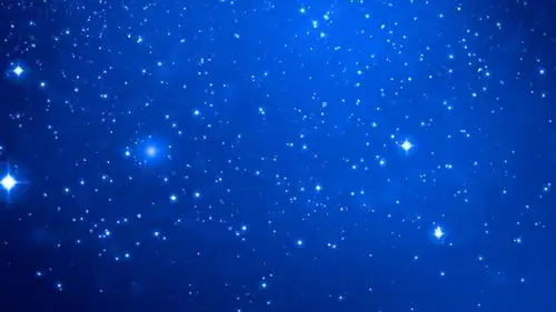 星空素材粒子飘落星光闪耀唯美星辰幕布效果背景视频素材