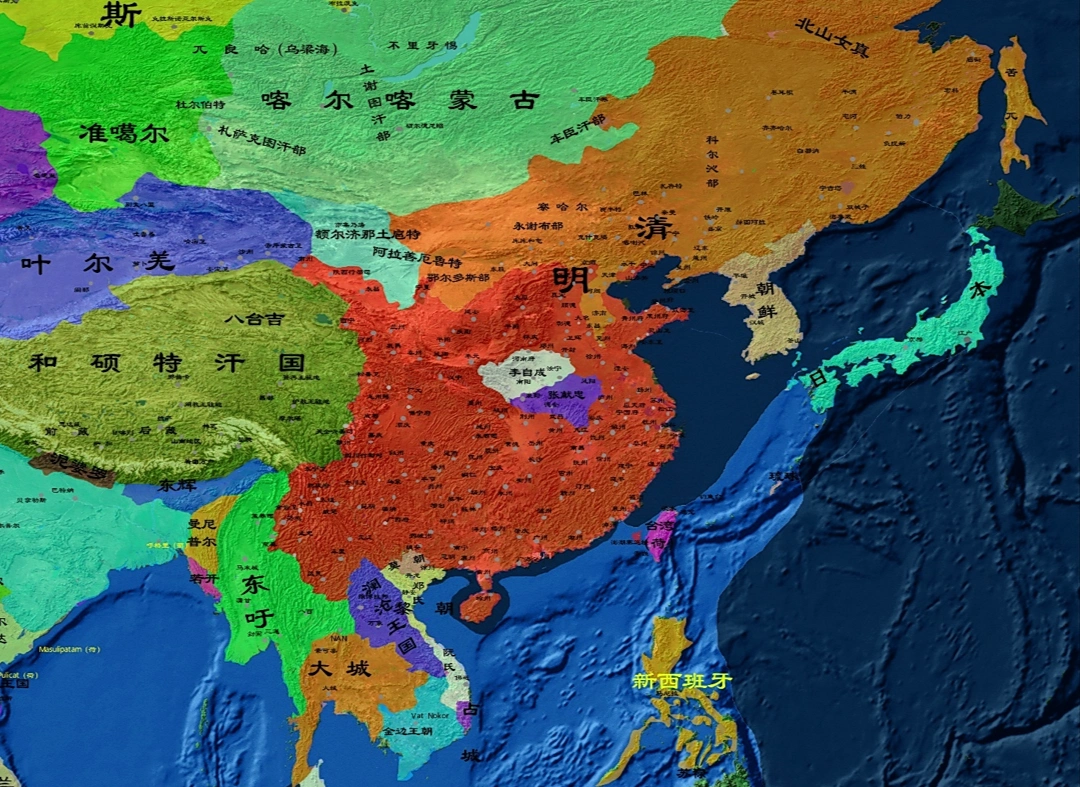 明朝不割地不赔款!那明朝的领土咋越来越小,都去哪了