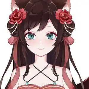 单人头像图 偏古风九尾狐 下图是人设偏古风单人头像0650 - 1.