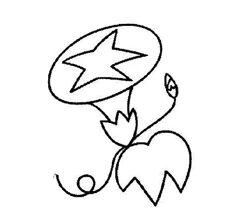 以花为主题的简笔画画