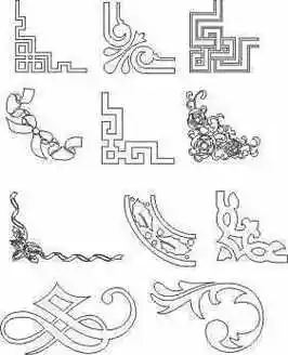 古风装设简笔画