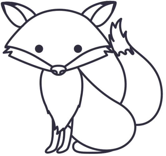 狐狸卡通设计 fox cartoon design