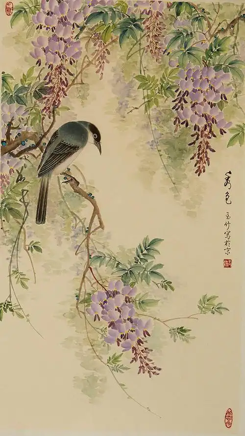 国画～写意花鸟 - 堆糖,美图壁纸兴趣社区