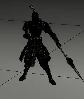 少林开山大弟子虚竹模型下载